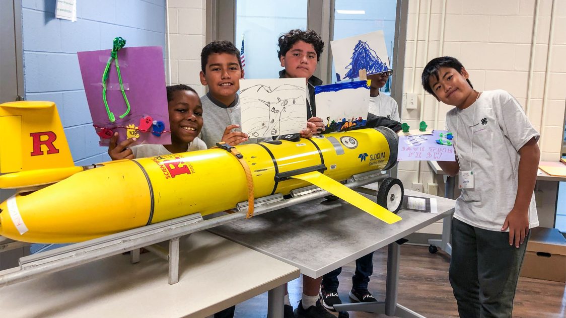 Children in Mercer County recently learned about the role glider technology plays in helping scientists understand the impact of a changing climate and how we can develop solutions to manage and mitigate the problems as part of the 4-H STEM Challenge.